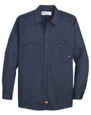 Dickies - Industrial Cotton Long Sleeve Work Shirt - Long Sizes - L307L