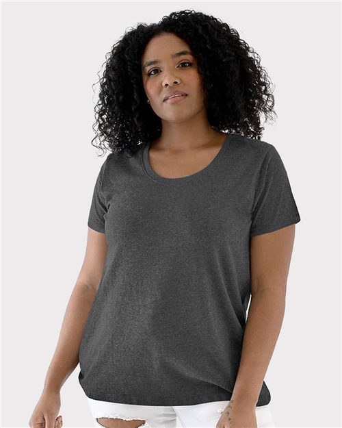 LAT - Curvy Collection Women's Fine Jersey Tee - 3816