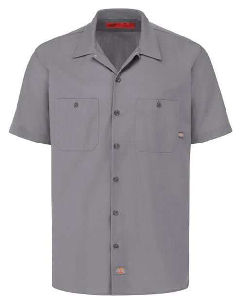 Dickies - Industrial Short Sleeve Work Shirt - Long Sizes - S535L