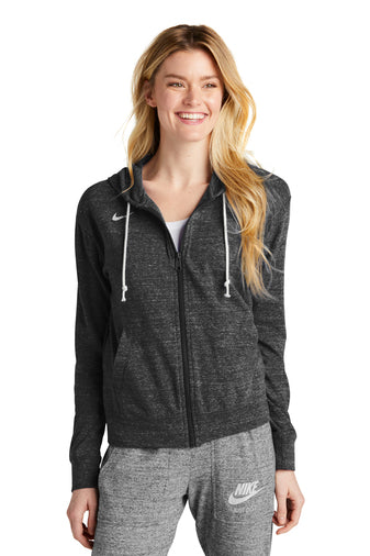 Nike Ladies Gym Vintage Full-Zip Hoodie