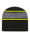 CAP AMERICA - USA-Made Variegated Striped Beanie - RKV9