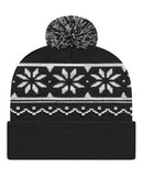 CAP AMERICA - USA-Made Snowflake Beanie - RKF12