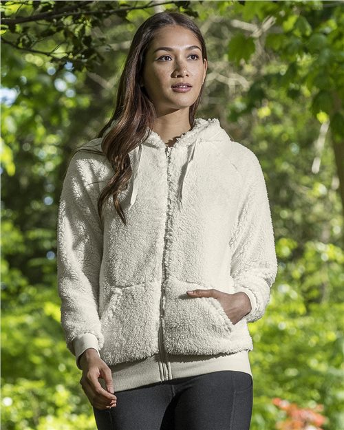 MV Sport - Women's Fiona Sherpa Hooded Full-Zip - W19177