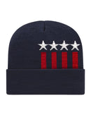 CAP AMERICA - USA-Made Patriotic Cuffed Beanie - RK12