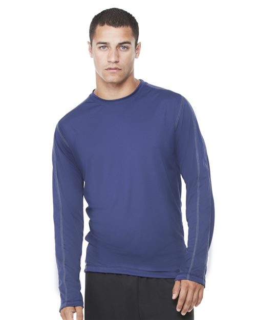 All Sport - Long Sleeve Pieced Interlock T-Shirt - M3021