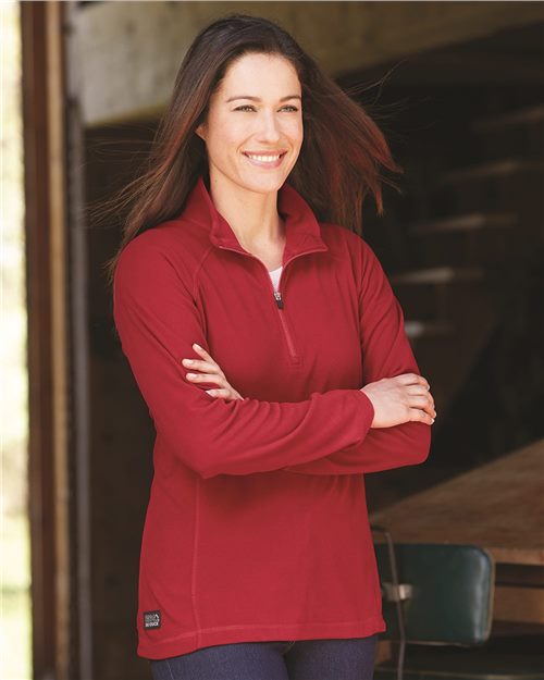 DRI DUCK - Women's Fusion Quarter-Zip Nano-Fleece Pullover - 9397