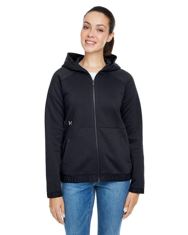 Under Armour Ladies' Hustle Full-Zip Hooded Sweatshirt - 1351229