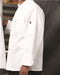 Chef Designs - Button Chef Coat with Thermometer Pocket - 0413