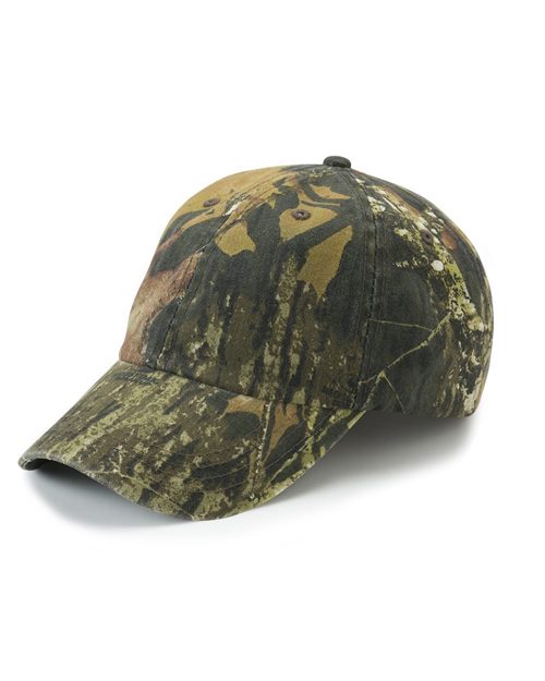 Outdoor Cap - Garment-Washed Camo Cap - CGW115