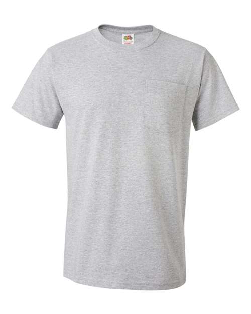 Fruit of the Loom - HD Cotton T-Shirt with a Pocket - 3930PR