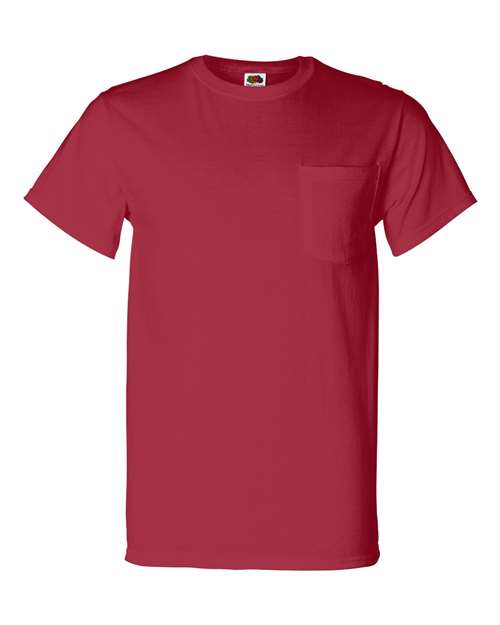 Fruit of the Loom - HD Cotton T-Shirt with a Pocket - 3930PR