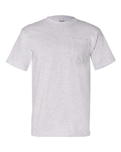 Bayside - USA-Made Short Sleeve T-Shirt with a Pocket - 7100