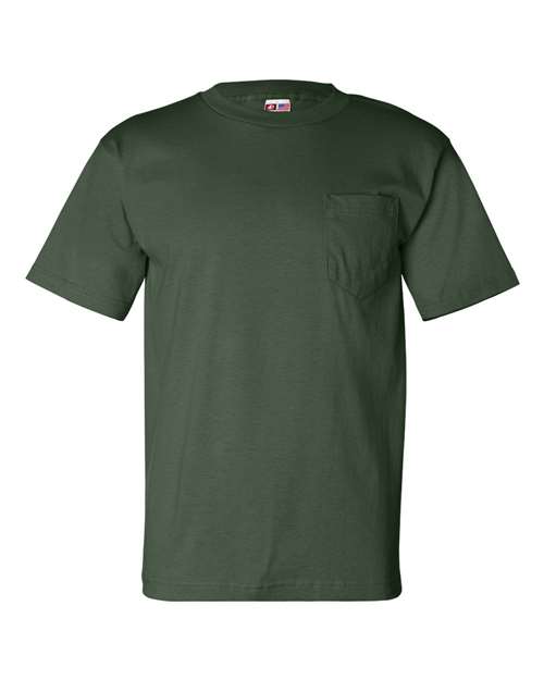 Bayside - USA-Made Short Sleeve T-Shirt with a Pocket - 7100