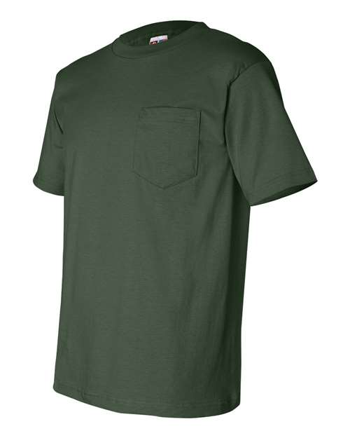 Bayside - USA-Made Short Sleeve T-Shirt with a Pocket - 7100