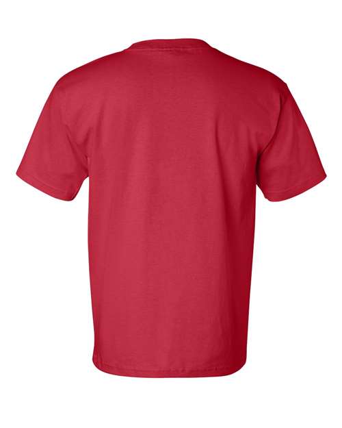 Bayside - USA-Made Short Sleeve T-Shirt with a Pocket - 7100