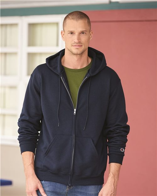 Champion - Double Dry Eco® Full-Zip Hooded Sweatshirt - S800