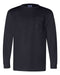 Bayside - Union-Made Long Sleeve T-Shirt with a Pocket - 3055