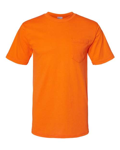 Bayside - USA-Made 50/50 Short Sleeve T-Shirt with a Pocket - 1725