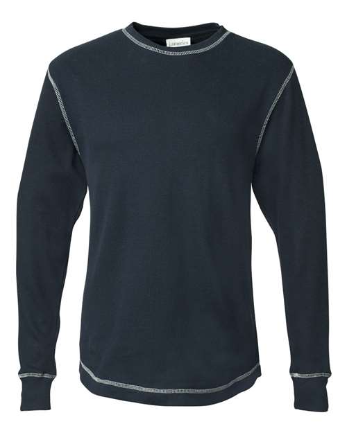 J. America - Vintage Thermal Long Sleeve T-Shirt - 8238