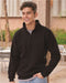 J. America - Heavyweight Fleece Quarter-Zip Sweatshirt - 8634