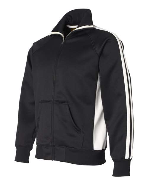 J. America - Vintage Polyester Fleece Track Jacket - 8858