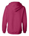 J. America - Women's Sueded V-Neck Hooded Sweatshirt - 8836