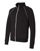 BELLA + CANVAS - Piped Fleece Cadet Collar Jacket - 3710