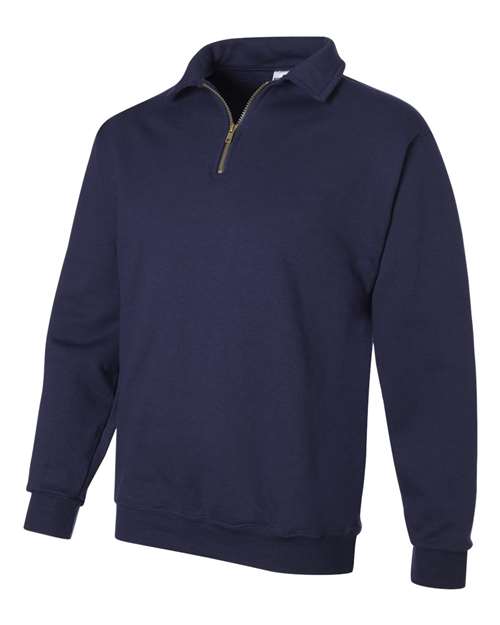 JERZEES - Super Sweats NuBlend® Quarter-Zip Cadet Collar Sweatshirt - 4528MR