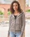 J. America - Women's Zen Fleece Full-Zip Hooded Sweatshirt - 8913