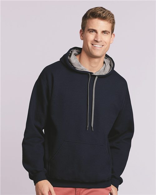 Gildan - Heavy Blend™ Contrast-Color Hooded Sweatshirt - 185C00