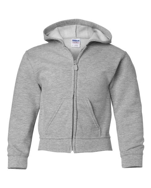 Gildan - Heavy Blend™ Youth Full-Zip Hooded Sweatshirt - 18600B