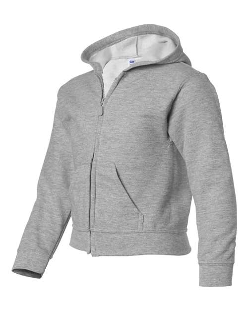 Gildan - Heavy Blend™ Youth Full-Zip Hooded Sweatshirt - 18600B