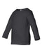 BELLA + CANVAS - Infant Baby Rib Long Sleeve Infant Lap Shoulder Tee - 105