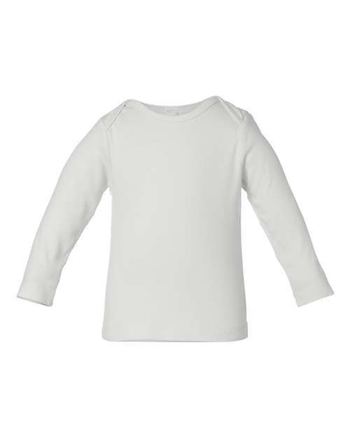 BELLA + CANVAS - Infant Baby Rib Long Sleeve Infant Lap Shoulder Tee - 105