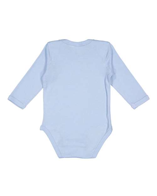 Rabbit Skins - Infant Long Sleeve Baby Rib Bodysuit - 4411