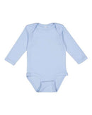 Rabbit Skins - Infant Long Sleeve Baby Rib Bodysuit - 4411