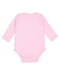 Rabbit Skins - Infant Long Sleeve Baby Rib Bodysuit - 4411