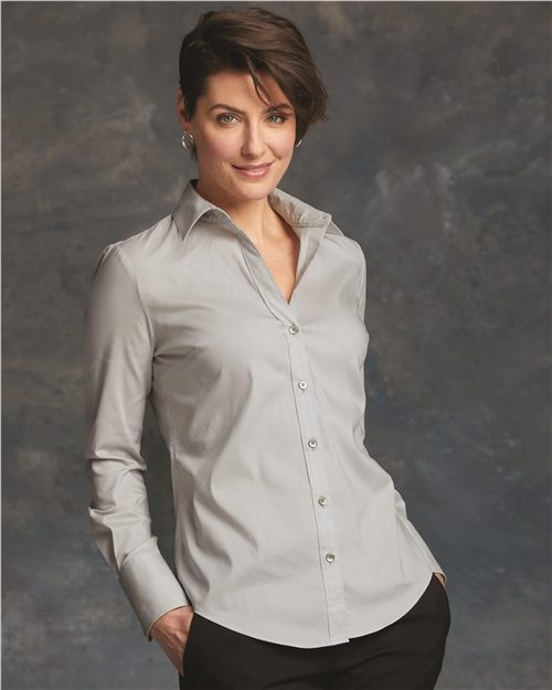 Calvin Klein - Women's Cotton Stretch Shirt - 13CK018