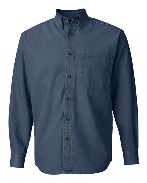 Sierra Pacific - Long Sleeve Denim Shirt - 3211