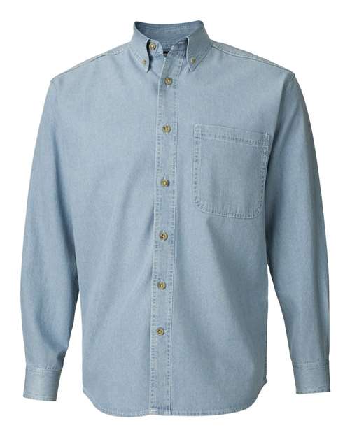 Sierra Pacific - Long Sleeve Denim Shirt - 3211