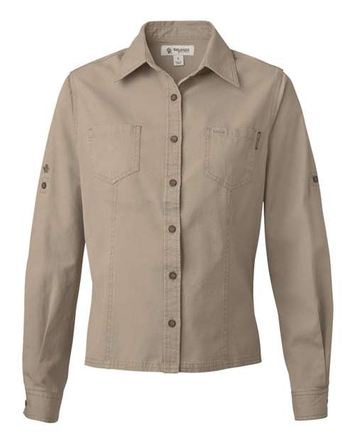 DRI DUCK - Sawtooth Collection Women's Mortar Long Sleeve Shirt - 8284