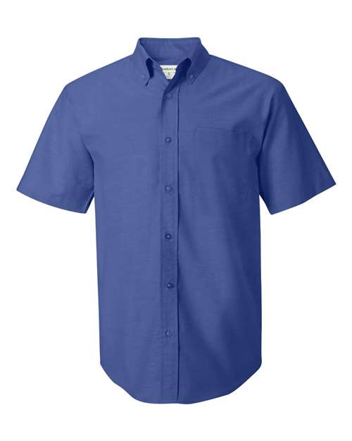 FeatherLite - Short Sleeve Oxford Shirt Tall Sizes - 6231