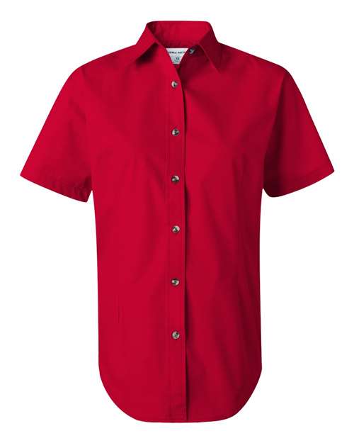 FeatherLite - Women's Short Sleeve Stain-Resistant Tapered Twill Shirt - 5281