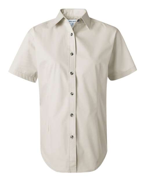 FeatherLite - Women's Short Sleeve Stain-Resistant Tapered Twill Shirt - 5281 (More Color)