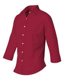 Van Heusen - Women's Three-Quarter Sleeve Baby Twill Shirt - 13V0527