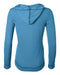 All Sport - Women's Long Sleeve Half-Zip Hooded Pullover - W3002