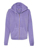 Comfort Colors - Garment-Dyed Women’s Full-Zip Hooded Sweatshirt - 1598