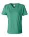 LAT - Women's V-Neck Premium Jersey Tee - 3587