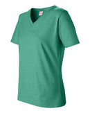 LAT - Women's V-Neck Premium Jersey Tee - 3587