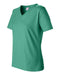 LAT - Women's V-Neck Premium Jersey Tee - 3587